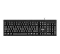 Nilox Tastiera e Mouse USB Nero con Layout Italiano e Sensore Ottico
