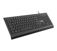 Nilox tastiera USB nera con layout italiano