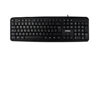 NILOX TECH - Tastiera con connessione USB-A, lunghezza cavo 1.5 mt, 105 tasti, layout italiano, tecnologia a membrana