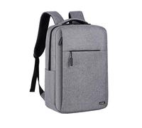 NILOX TECH - Zaino per Notebook/Laptop 15.6", 3 ampi scomparti, aggancio trolley