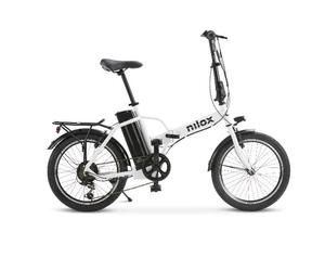 Nilox URBAN - eBike J1 Pro Bianco Acciaio 50,8 cm (20") 23,5 kg