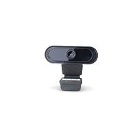 Nilox, Webcam NXWC01, Webcam 1080p 30fps con Messa a Fuoco Fissa, Microfono Incorporato, Angolo di visione 75º, Cavo 150 cm, Compatibile con Windows, Linux e Mac OS, Plug&Play, Nero