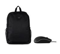 Laptop Backpack Nilox Nxbkm010 Black NUOVO
