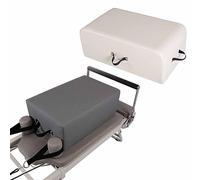 NILoykg& Pilates Sitting Box per Tutte Le Macchine Reformer, Sitting Box Pilates Trainer Attrezzatura da Palestra Accessori Pilates per Esercizi Che Migliorano La Gamma di Movimento,Bianca