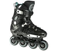 Nils Extreme Pattini in linea per uomo e donna, pattini in linea ABEC9, cuscinetti a sfera per adulti, ruote 85A, pattini a rotelle 38, colore nero
