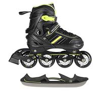Nils Extreme Spirit - Pattini in linea 2 in 1, misura 34-38, regolabili