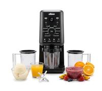 Nilson Life NIC800M3T - Macchina per gelato, 14 livelli per granite, bevande fredde e gelate a casa, display LED, funzione Mix-In, NIC800M3T, grande capacità, facile da pulire, nero