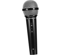 Niltracy Microfono finto, giocattolo in plastica, finto microfono, per simulare la pratica del discorso, per Halloween, Natale, karaoke, giochi di simulazione