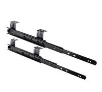 NILZA Guide Per Cassetti Estrazione Totale Tastiera Guide Scorrevoli 24cm/29cm, Guida Per Cassetti Cucina, Cuscinetto A Sfera, Guida Lineare Per Cassetto/Ripiano Porta-Tastiera (Color : Lengthen, Si