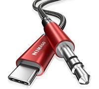 NIMASO Cavo USB da USB C a 3,5mm, Adattatore USB C a 3,5 mm Audio Aux Cavo Cuffia per Huawei P40 Pro/P30 Pro/P20,Mate 30/20,Samsung Galaxy S21/S21+/S21 Ultra/S20/Note10,Xiaomi,HTC,Cuffie,Home Stereos