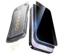 NIMASO per iPhone 17 Pellicola Protettiva Schermo Privacy 6.3-Pollici, Installazione Istantanea Senza Polvere, Durezza 9H Anti-Spy Vetro Temperato Militare Grade Antirottura, Anti-Graffio, 2 Pezzi