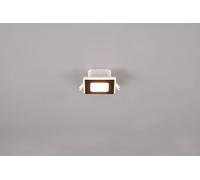 NIMBUS FARETTO DA INCASSO LED 5W 450lm, 3000K QUADRATO BORDO NERO ACCENSIONI SEPARATE 8,5CM X 8,5CM