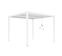 NIMBUS - pergola bioclimatica in alluminio 4x4