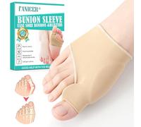 Nimisyra Alluce Valgo Correttore, Calzini per Alluce Valgo, Silicone Integrato divaricatore alluce, Tutore Alluce Valgo Correttore, Correzione e Protezione per Uomini e Donne(37-43 M, Pelle)