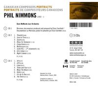 Nimmons, Phil - Canadian Composers Portrait (3 CD)