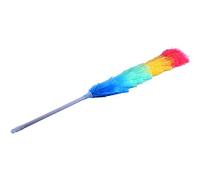 NIMOA Duster - Colorato Morbido Anti Statico Feather Duster con Manico Lungo for la Polvere di Pulizia