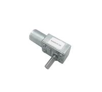 Nimoa Motoriduttore 8MM D7 Albero Riduttore a vite senza fine Motore DC 12V Volt Riduttore Motore A Bassa Velocità 6-150RPM Lunghezza 25MM JGY370 Grande Coppia(Package K,2rpm)