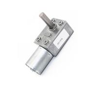Nimoa Motoriduttore JGY370 Motoriduttore a vite senza fine DC 12V 8MM D7 Riduttore for albero riduttore Self Lock Cambio invertito Lunghezza 25MM Bassa velocità(Package H,66rpm)