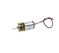 Nimoa Motoriduttore Mini motoriduttore N20 DC 3V5V 6V 35/70/100/200/240/500 giri/min. Bassa velocità, coppia elevata, riduttore completamente in metallo, motori a corrente continua.((A)35-70rpm)