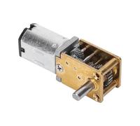 Nimoa Motoriduttore Motore elettrico CC ad alta coppia 1218GE-N20, mini riduttore a vite senza fine, motore elettrico a corrente continua da 3 V, 6 V e 12 V(6V 68RPM)