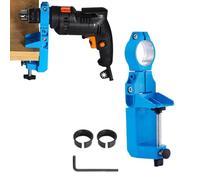 Nimomo 360° Rotante Supporto Per Trapano Elettrico, Supporto Per Trapano E Avvitatore Morsetto Supporto A Colonna Per Trapano Smerigliatrice Per Tavolo O Piano Di Lavoro Levigatura E Lucidatura