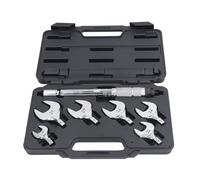 Nimomo Set Chiavi Dinamometriche Condizionamento, Chiave Dinamometrica A Forcella Metriche 17-22-24-26-27-29mm, Chiavi Inglesi Servizio Hvac Per Aria Condizionata Installazione Smontaggio Riparazione