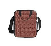 NImongt Bacon Pattern Print Contenitore trasparente per alimenti Borsa per il pranzo Tote per la scuola ufficio viaggi spiaggia