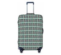 NImongt Retro Cool Camera Collection Stampa Valigie Copertura Universale Elastico Bagagli Accessorio Vacanze Spiaggia Viaggi di Lav, Nero , M, Bagaglio a mano
