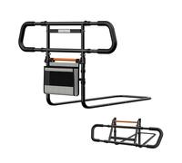 NIMOOD C5 Sponda Letto Anziani Regolabile e Pieghevole, Altezza/Larghezza Aggiustabile Sponde, Disabili, Sbarra con LED, Assistenza Alzarsi e Cura, Matrimoniale