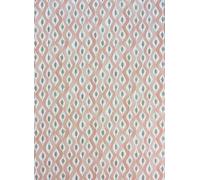Nina Campbell Carta da parati Beau Rivage - Pink/ Taupe