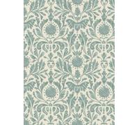 Nina Campbell Carta da parati Castellane - Aqua