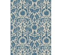 Nina Campbell Carta da parati Castellane - Indigo