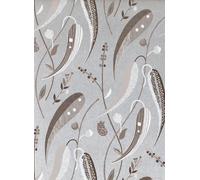 Nina Campbell Carta da parati Colbert - Taupe/ Ivory/ Gilver