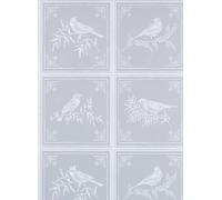 Nina Campbell Carta da parati Fortoiseau - Grey