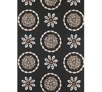 Nina Campbell Carta da parati Garance - Black