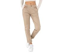 Nina Carter J250 - Pantaloni chino da donna, a vita media, comodi, slim fit, in tessuto stretch di cotone - Pantalone elegante per il tempo libero e la vita quotidiana, XXL sottile