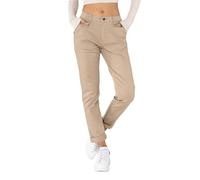 Nina Carter J250 - Pantaloni chino da donna, a vita media, comodi, slim fit, in tessuto stretch di cotone - Pantalone elegante per il tempo libero e la vita quotidiana, S szczupły