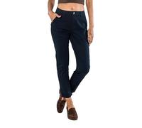 Nina Carter J250, pantaloni chino da donna, comodi, a vita media, slim fit, in cotone, elasticizzati, per tutti i giorni, per il tempo libero, Navy (J250-6), M szczupły