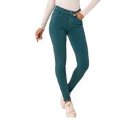 Nina Carter P106 Jeans da donna, slim fit, push-up, skinny, a vita media, Blu oceano (P106-21), XS szczupły
