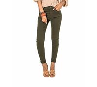 Nina Carter P109 Jeans da donna skinny Fit, a vita alta, slim, cachi (P056-2), M szczupły