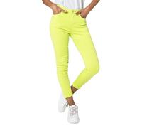 Nina Carter P109 Jeans da donna skinny Fit, a vita alta, slim, Lime (P109-52), XL szczupły
