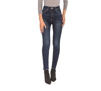Nina Carter P190 - Jeans da donna Skinny Fit extra High Waist Jeans, Blu scuro (P190-2), S