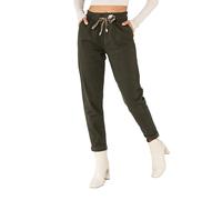 Nina Carter P500 Jeans casual da donna, stile jogging, vita alta, pantaloni da jogging, jeans estivi, XL sottile
