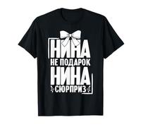 Nina Dice in Russo Russia Outfit per Russi Maglietta