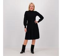 Nina Leonard Abito in maglia con maniche balloon e collo a lupetto