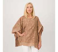 Nina Leonard Maglia a poncho in chiffon