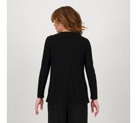 Nina Leonard Maglia con incrocio allo scollo e manica lunga