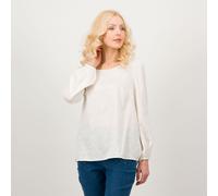 Nina Leonard Maglia jacquard con maniche balloon