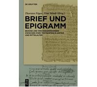 Nina Mindt Brief Und Epigramm (Copertina rigida)