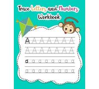 Nina Noosita Trace Letters and Numbers Workbook (Tascabile)